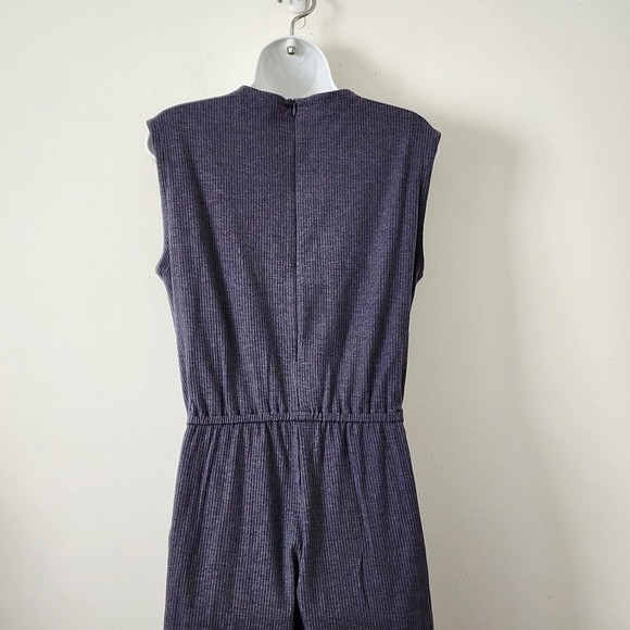 Eileen Fisher Tencel Rib Cropped Jumpsuit Easy Fit Size Small - Picture 13 of 16